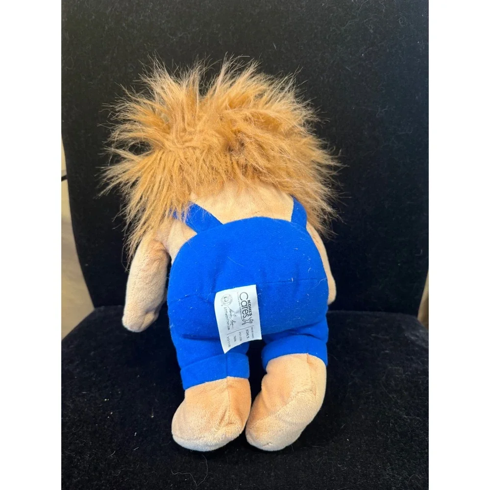 Kohls Cares Little Critter Plush Mercer Mayer Stuffed Animal Blue Overalls 2014